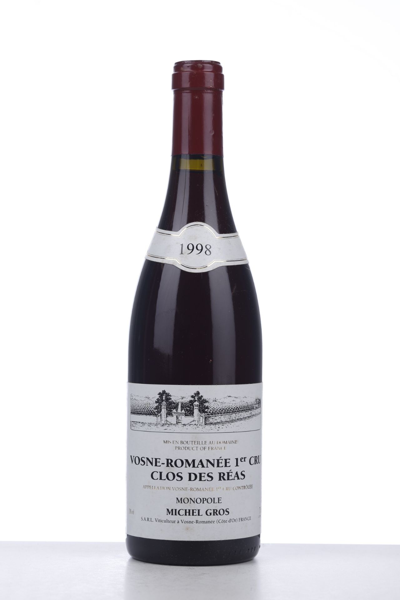 【古酒☆】Michel Gros Vosne-Romanee 1998 VOSNE ROMANEE CLOS DES REAS 1998